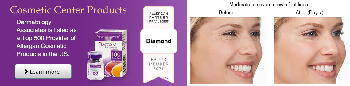 Dermatology Associates Allergan Privileges Partner Diamond Member
